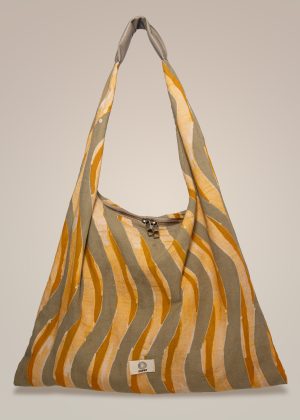 Bolso batik ondas amarillo