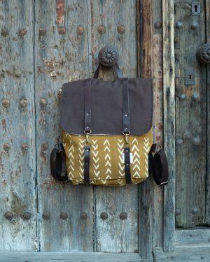 Mochila bogolan flechas